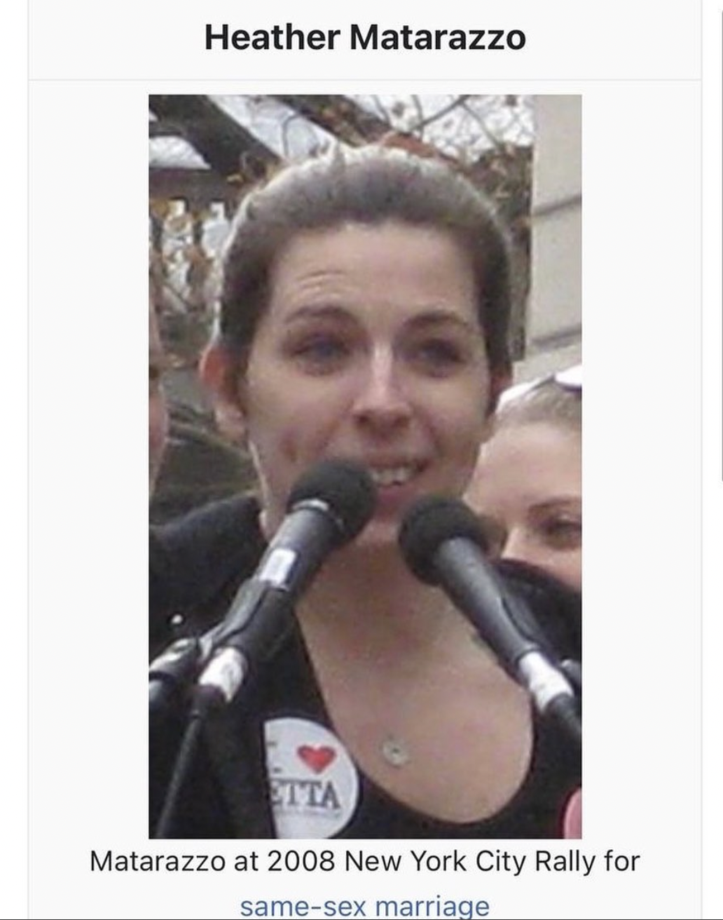 Heather Matarazzo - Heather Matarazzo Etta Matarazzo at 2008 New York City Rally for samesex marriage